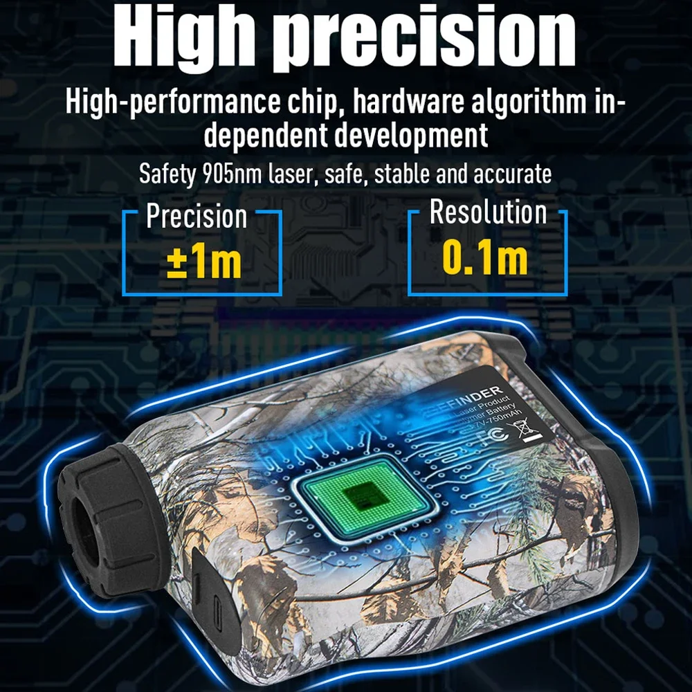 Hunting Laser Rangefinder Distance Meter Telescope Telemeter 600M 800M 1000M Ranging Slope Height Angle Golf Range Finder laser rangefinder,laser distance meter