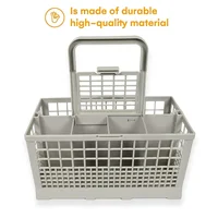 Universal Dishwasher Cutlery Basket Foldable Kitchen Tableware Drying Organization for Dishwasher Replacement Accessory 1/2Pcs 3