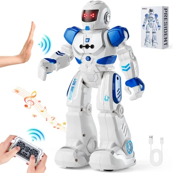 SucceBuy RC Robot Toy – Walking, Singing, Dancing Action Figure with Gesture Sensor for Kids 3+ | Birthday Gift for Boys & Girls