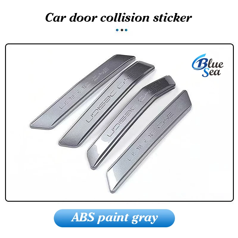 4Pcs For Byd Song Plus Seal U Car Door Edge Protection Guards Buffer Trim Molding Strip Scratch Protection Car Door Crash Bar