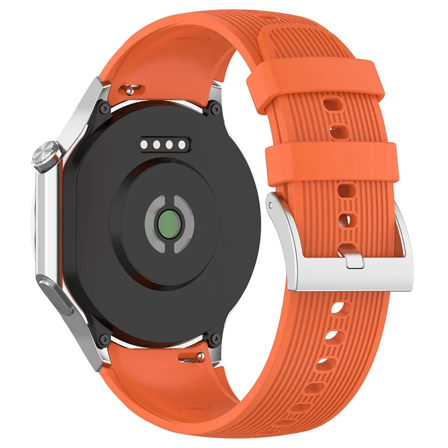 Silicone Smartwatch Replacement Band - Durable Wrist Strap Accessory