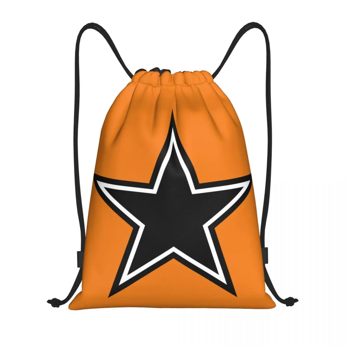 

Cowboy Star Drawstring Backpack Sports Gym Bag for Women Men Training Sackpack