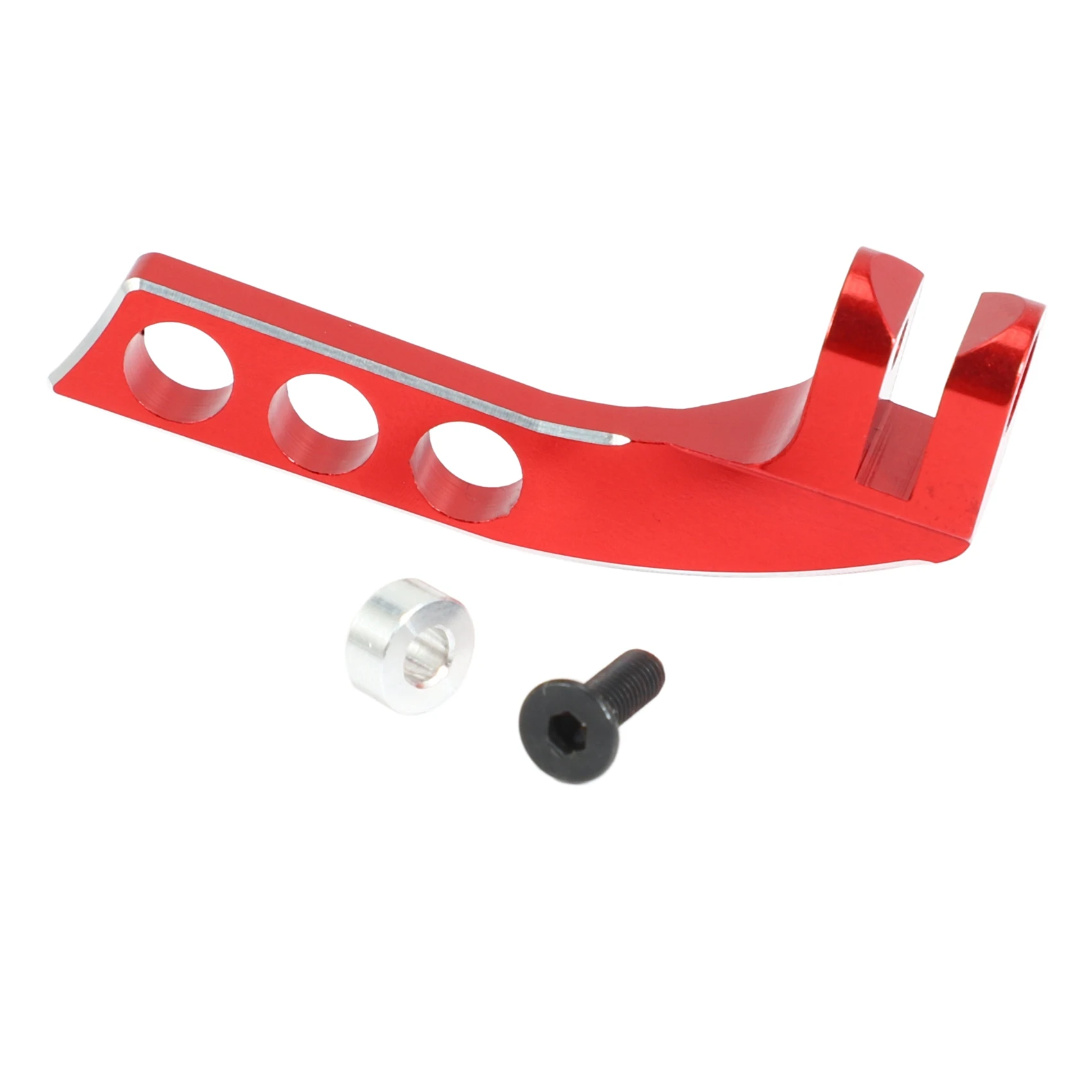 Metal 4-Hole Transmitter Neck Strap Balancer Adjuster for Futaba Radiolink Frsky X9D RC Remote Control,Red Horizontal images - 6