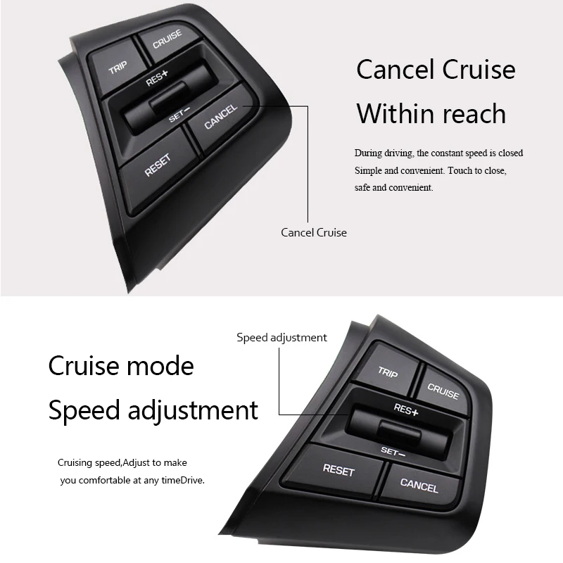 Right Side For Hyundai Creta Ix25 1.6L/2.0L Cruise Control Buttons Remote Contro
