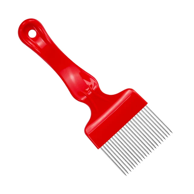 1 Dcs Méhészeti Lapát Mézes Spatula Csúszásgátló 21 Tű Alakú Vágott Mézkés Spur Fogméh Szerszámok