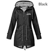 2023 New Women's Windproof Waterproof Jacket Outdoor Climbing Long Sleeve Hooded Coat Fashion Windbreaker Raincoat (S-5XL) 2