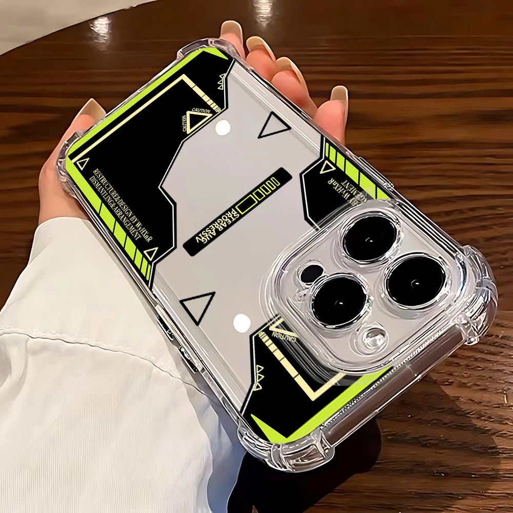 Stylish Anti-Fall Clear Back Fashion Game Phone Case