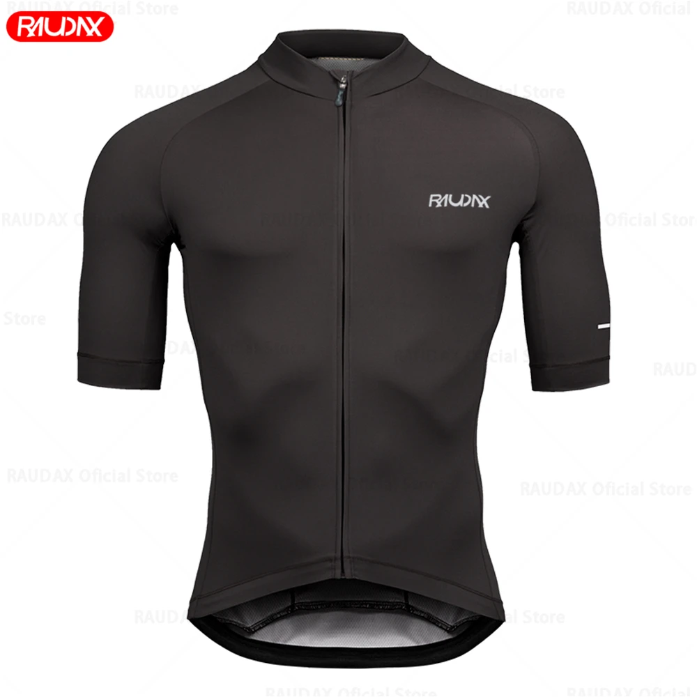 Raudax Cycling Jersey 11 Colour Cycling Racing Tops Short Sleeve Cyclist Clothes Shirt Maillot Summer Bicycle Bike Wear New