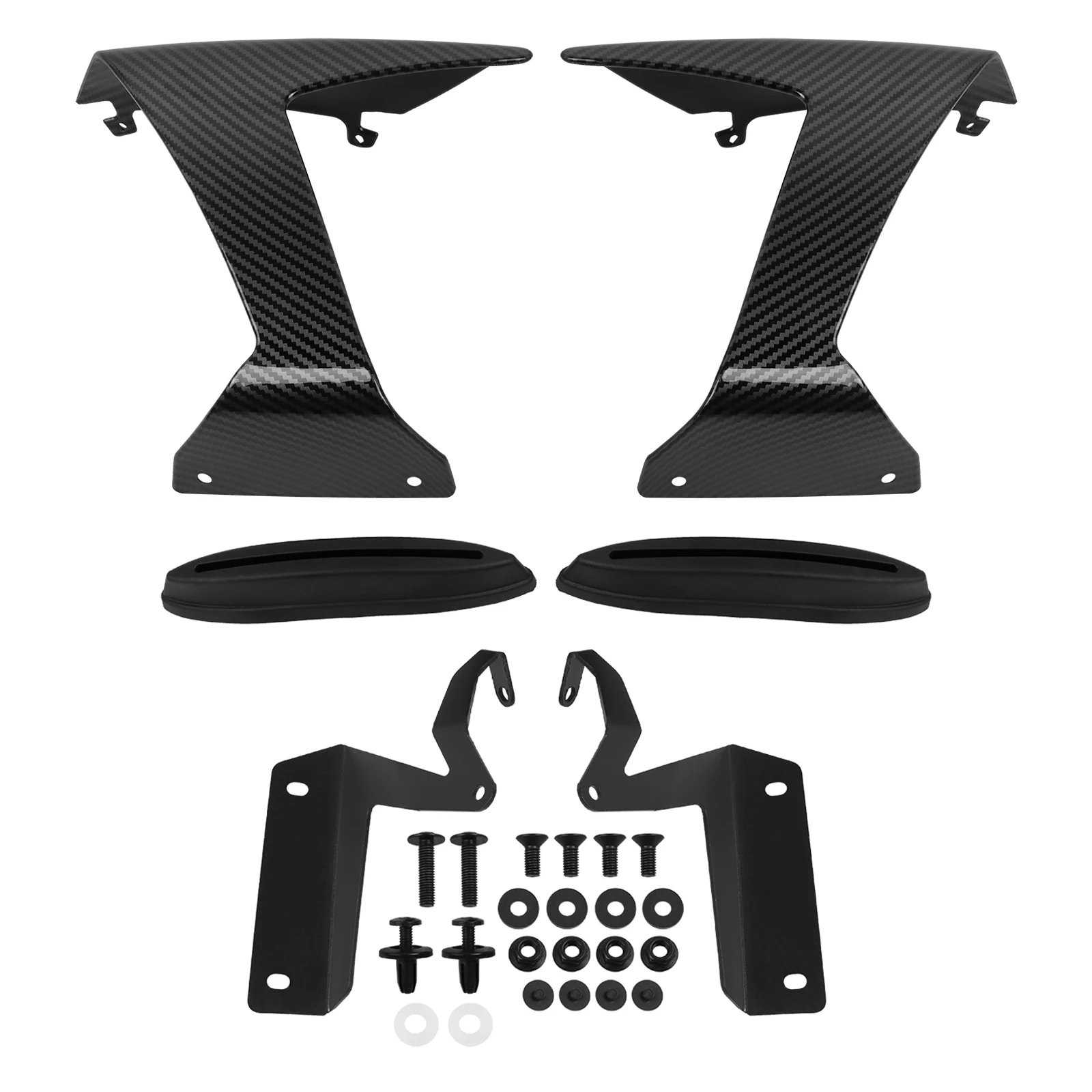 2024 spoiler de asa dianteira da motocicleta para kawasaki ZX-6R
