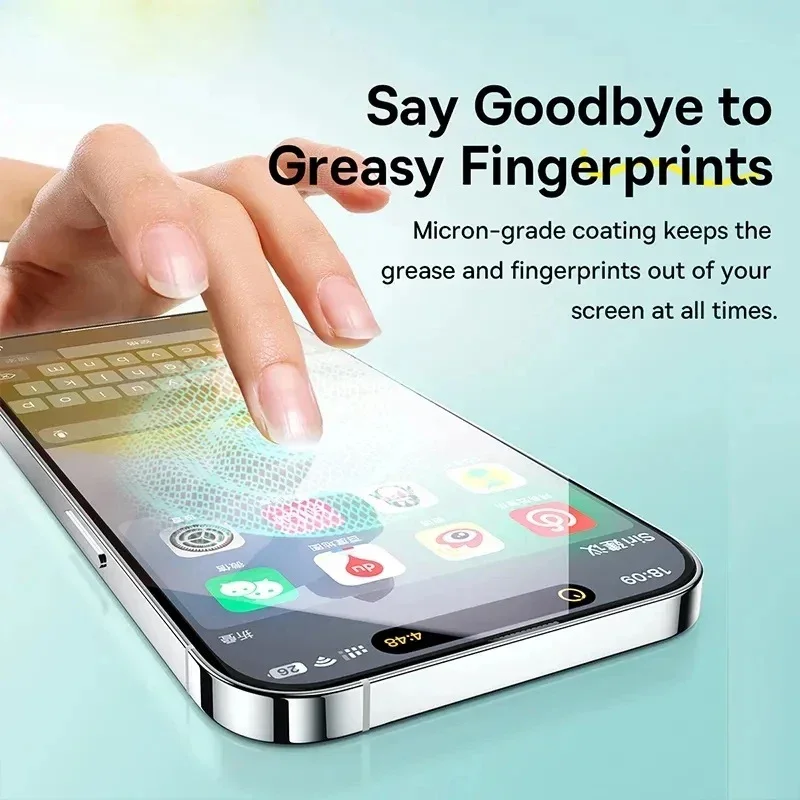Premium Tempered Glass with Automatic Installation Tool - Universal Screen Protector Film