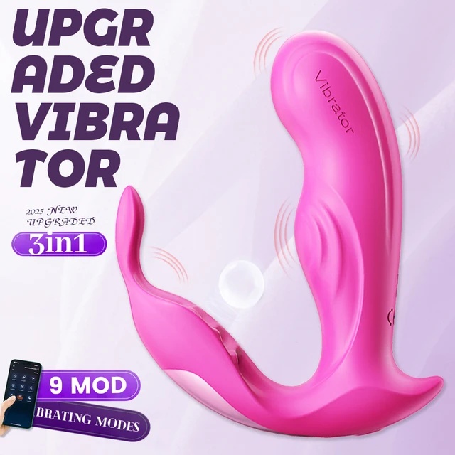 APP-gesteuertes Vibrationsmassagegerät mit zwei Motoren, 9 Vibrationsmodi, tragbares Design, Unisex, weibliche G-Punkt-Massage, Masturbationsspielzeug