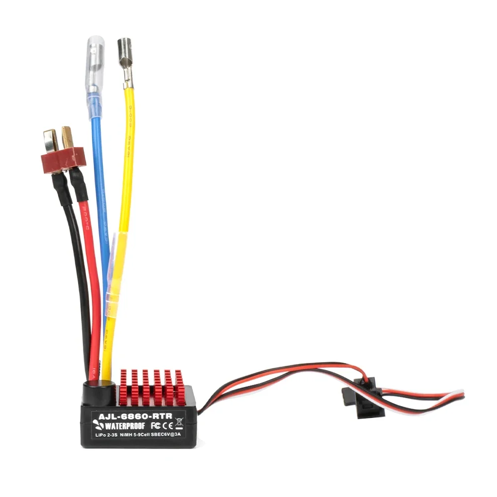 1/10 RC ڵ  ũѷ Ʈ,  60A ESC 귯  ӵ Ʈѷ, SCX10 TRX4 CC01 TF2 D90 MST CFX EX86100