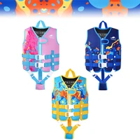 Children's Swimming Vest Floating Jacket Toddler Swimsuit Assist Swimwear Swim Training Buoyancy Swim Vest Neoprene Swim Jacket 1