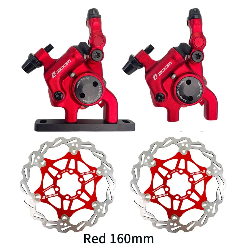 ZOOM Road Bike Hydraulic Brake Calipers Bicycle Disc Brake Caliper Line