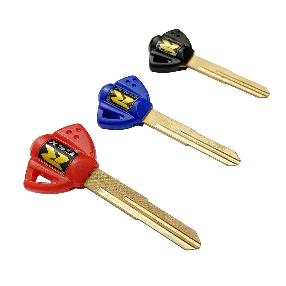 Motorcycle Keys Motorcycle Key Accessories 3 pcs Motorcycle keys Blank Key Uncut Blade For GSX-R 600 750 1000 GSXR600 GSXR750 GSXR1000 K1 K2 K3 K4 K5 K6 K7 K8 K9 K10