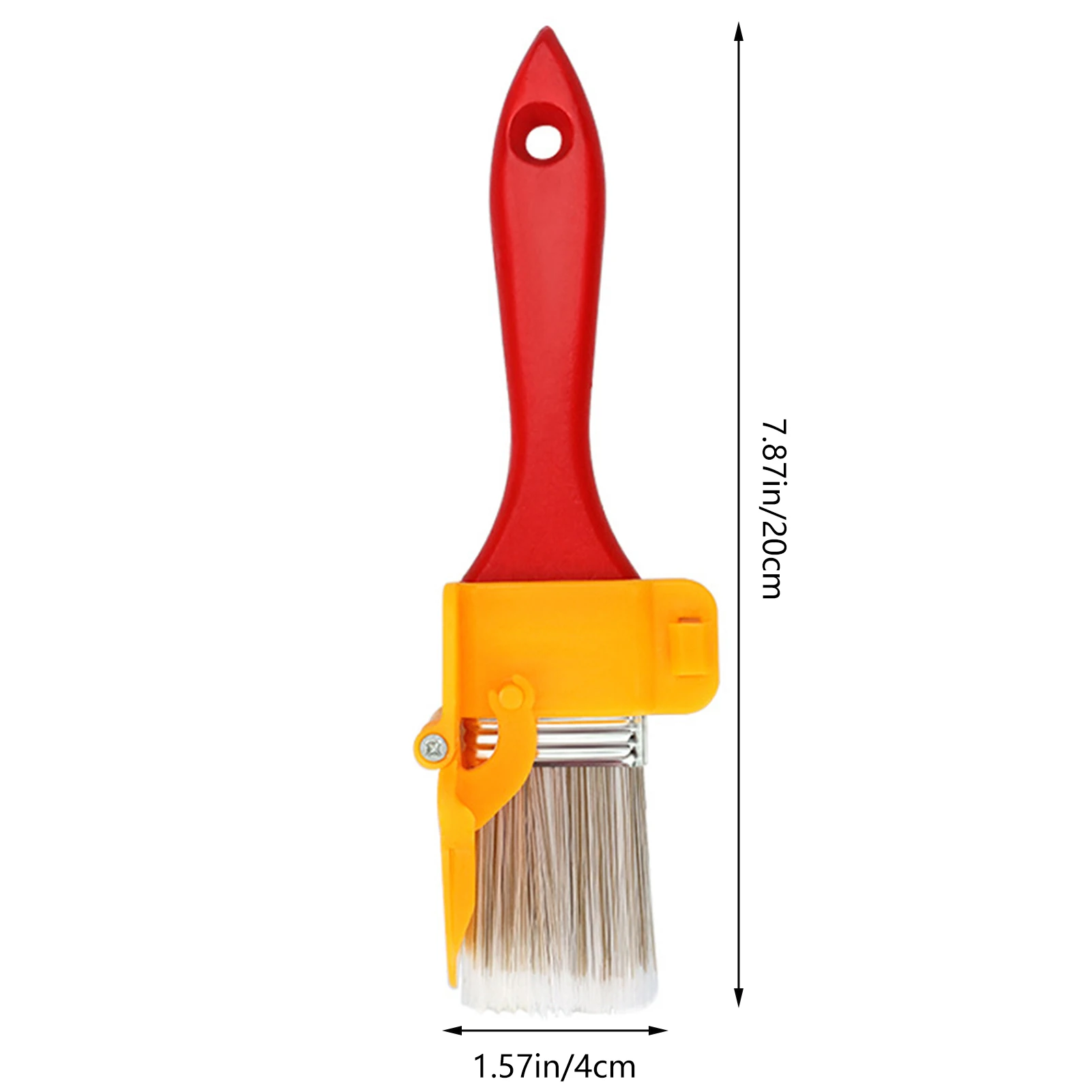 Professional Corner Paint Brush for Walls & Ceilings - Handheld Edger Tool with Clean Cut for Latex Paint, Ideal for Indoor/Outr