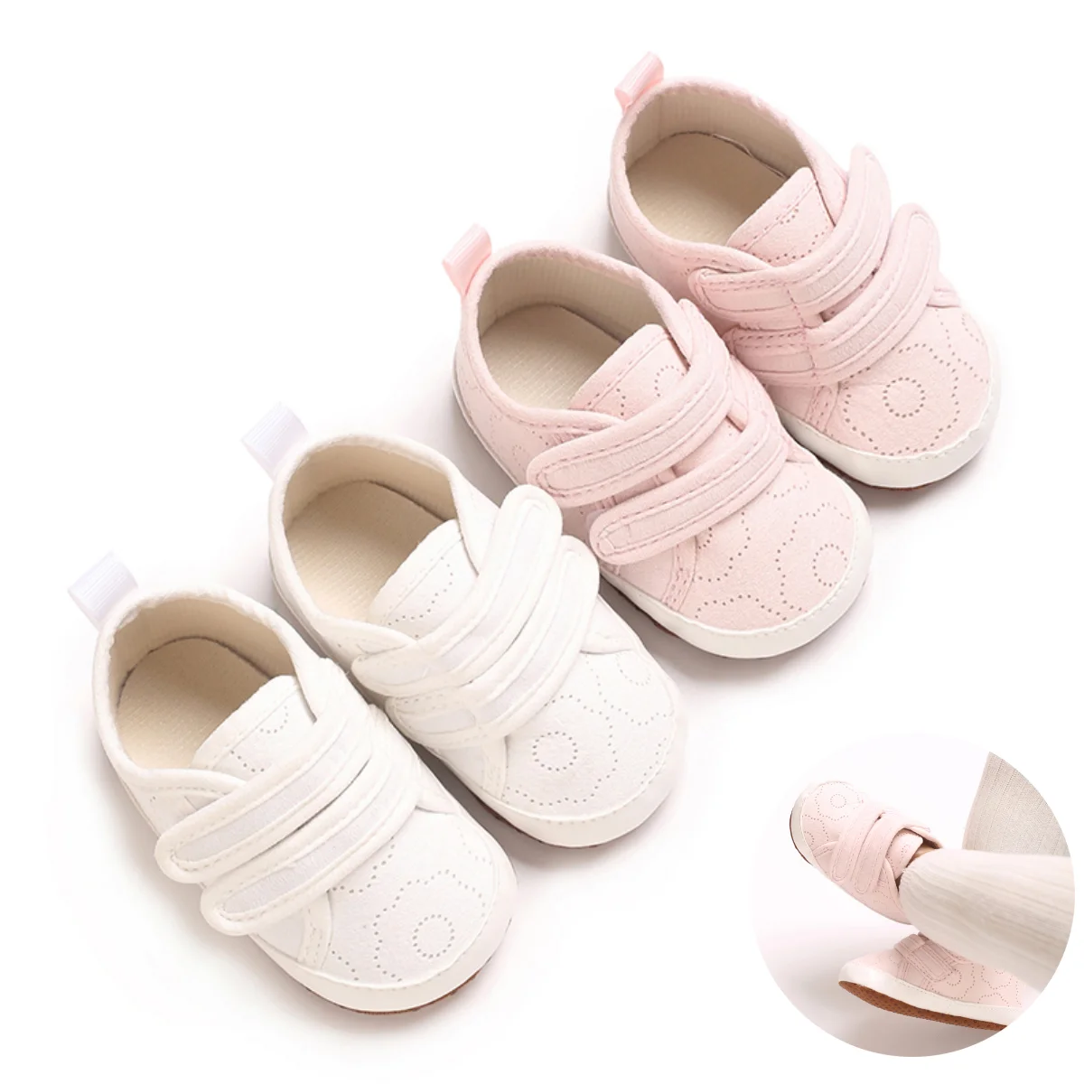 0-18Month Baby Shoes Infant Baby Girl Crib Shoes First Walker