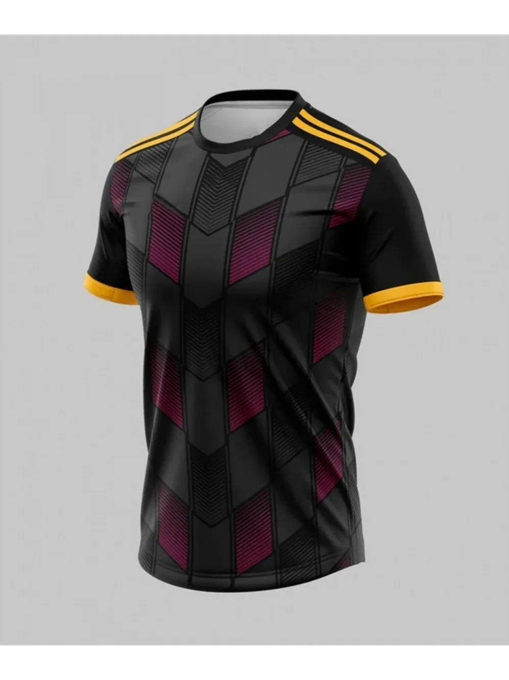 T-shirt sportiva da uomo con stampa 3D, casual, traspirante, oversize, a maniche corte, per palestra e corsa, ad asciugatura rapida, girocollo, abbigliamento uomo - immagine 2