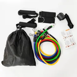 11 - Piece Resistance Bands Set for Strength Training & Home Workouts (100LB 11pcs set)