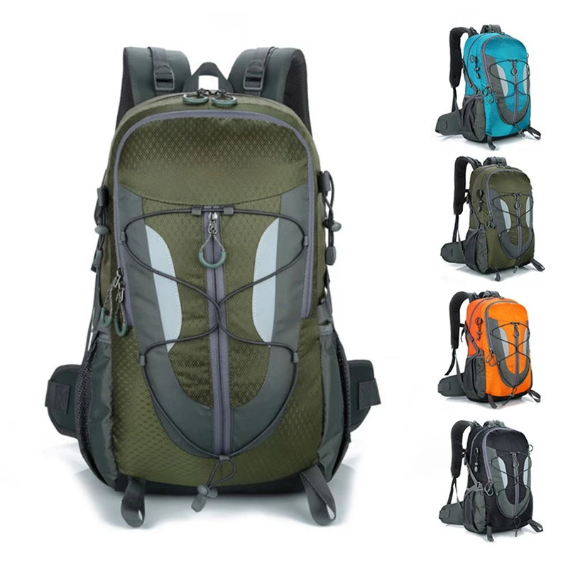

2023 New Outdoor Mountaineering Backpack With Large Capacity, Simple And Lightweight, Anti Splashing, Outdoor Tourism And Sports