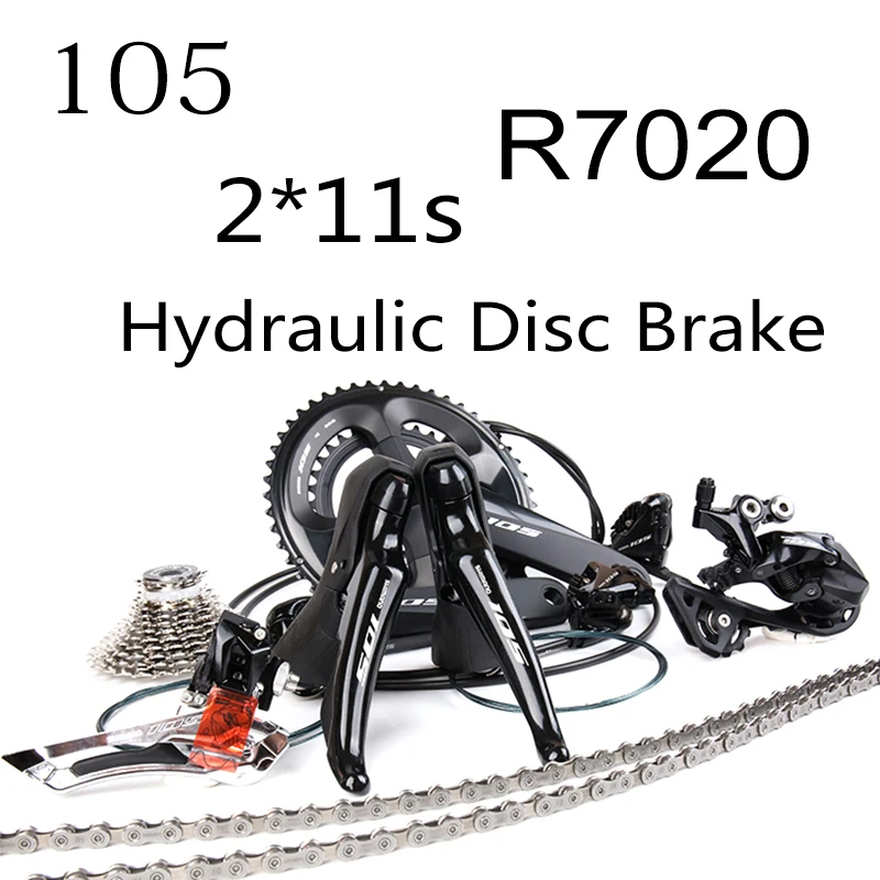 Shimano Ensemble 105 ST-R7025 2x11 vitesses STI Levier de changement 2 x 11 vitesses