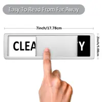 Clean and Dirty Dishwasher Magnet Sign,Optional Adhesive Magnetic Kitchen Decor, Easy Read，Shutter Slide Magnets for Dish Washer 2