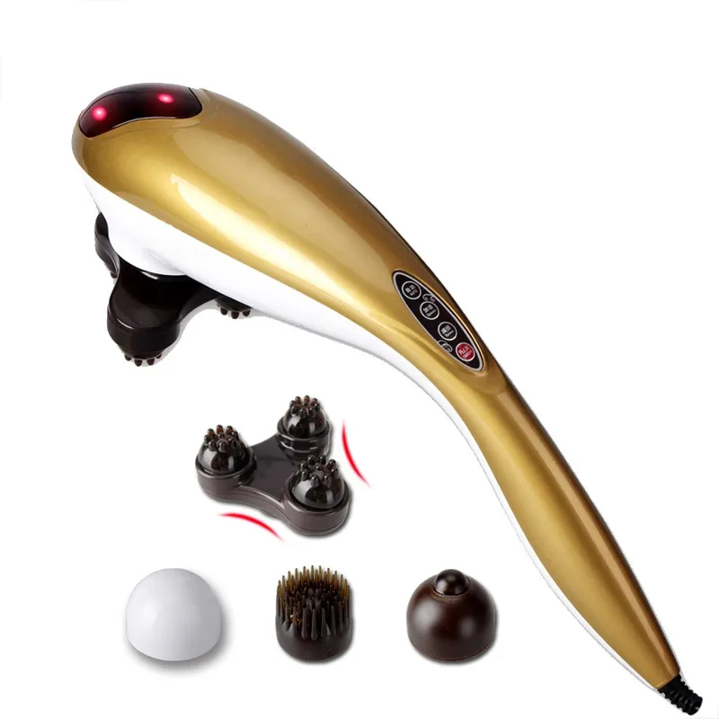 Young dolphins massage stick electric massager hammer vibration massage back neck shoulder waist massage equipment