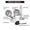 DIY Aquarium CO2 regulator solenoid valve bubble meter plant water grass tankCO2 reaction control system pressure reducing valve 2