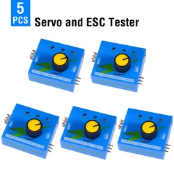 Advanced 3 - Channel Digital RC Servo Tester and ESC Speed Controller Checker (5 PCS)
