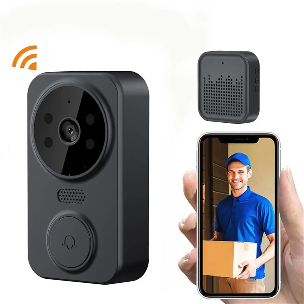Wireless doorbell wifi smart video door bell outdoor camera two way