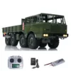 1/12 CROSSRC DC8 8X8 Electric RC RTR Off-road Military Truck Crawler Car Light Sound 2 Speed Transmission Ready to Run Vehicle 1