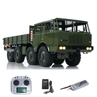 1/12 CROSSRC DC8 8X8 Electric RC RTR Off-road Military Truck Crawler Car Light Sound 2 Speed Transmission Ready to Run Vehicle 1