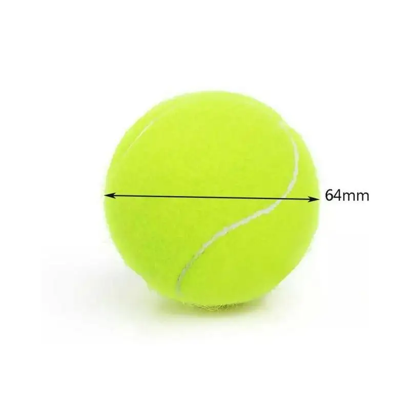 Professional Rubber Tennis Ball High Resilience Durable Ball Tennis Practic K8Y2 