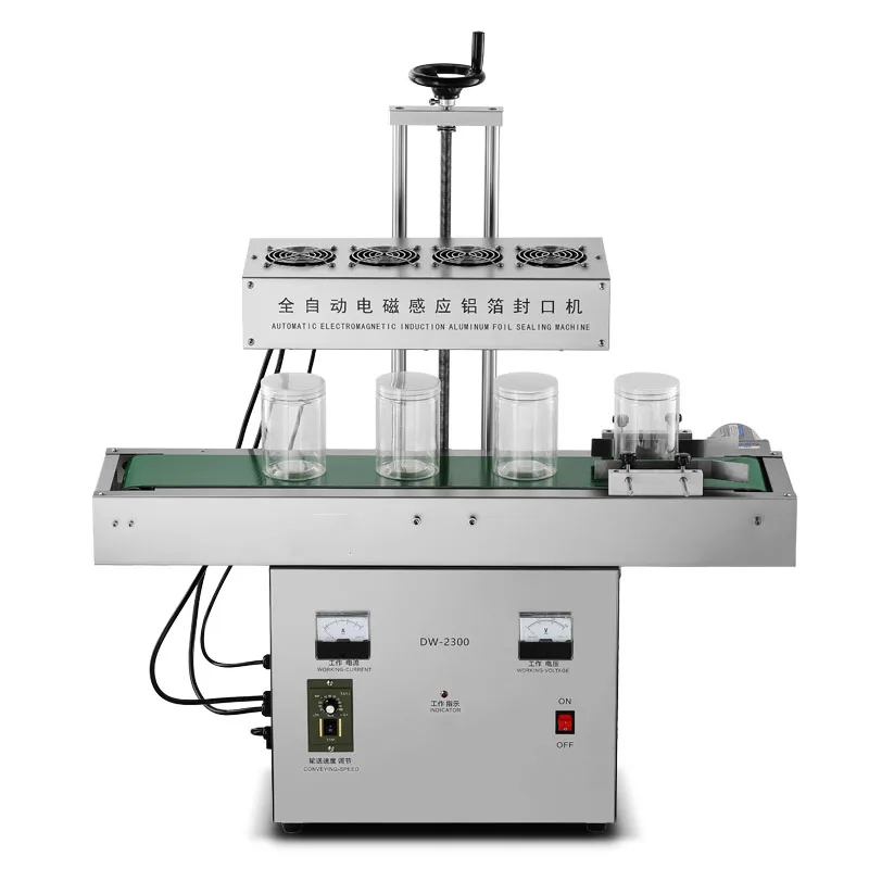 

Electromagnetic Induction Aluminum Foil Sealing Machine Foil Gasket Oil Bottle Plastic Bottle Packaging Machine