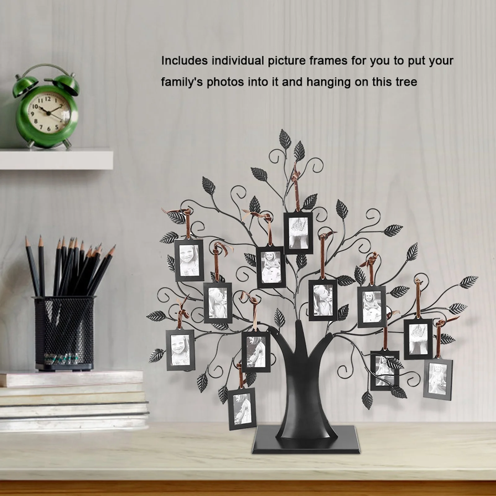 

Wall Stickers 3D DIY Photo Tree Family Photo Frame for Baby Living Room Decor Mirror Wallpapers Decals Art Home Accessories