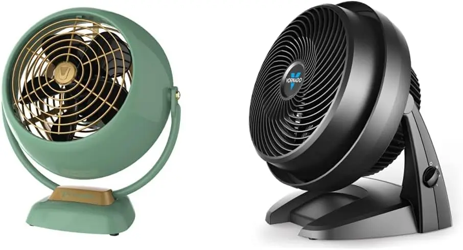 

Jr. Vintage Air Circulator Fan, Green & 630 Mid-Size Whole Room Air Circulator Fan Mini deep freezer