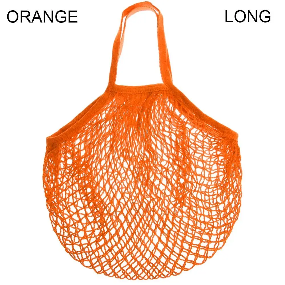Eco-Friendly Reusable Cotton Mesh Tote Бag - Sustainable Woven Shopping & Storage Tote