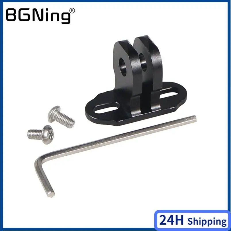 Aluminum Alloy M3 Mini Tripod Adapter Mount for GoPro 13 12 DJI Action 5pro Camera Cage 15-24mm Hole Spacing Finger Tripod Base