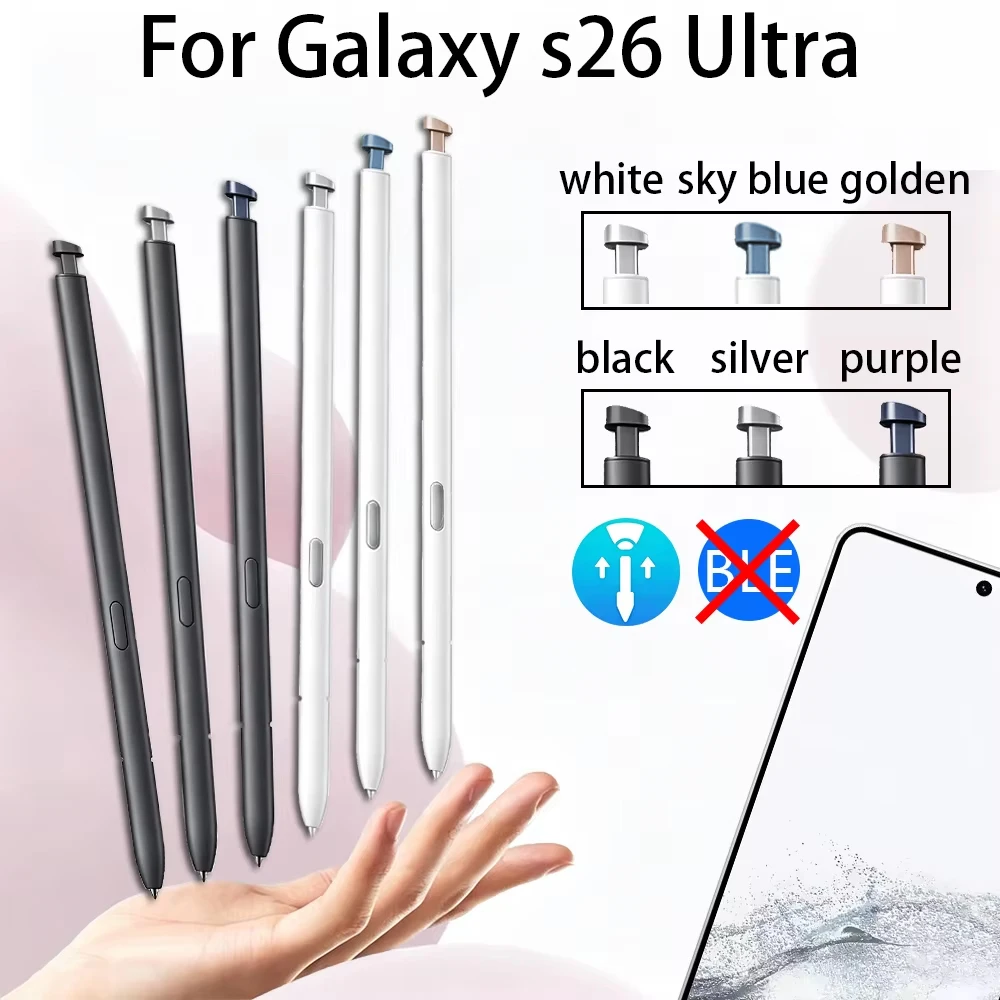Repuesto de S Pen para Samsung Galaxy S26 Ultra S948B S948U/S948W, Lápiz Táctil para Pantalla Táctil, Sin Bluetooth