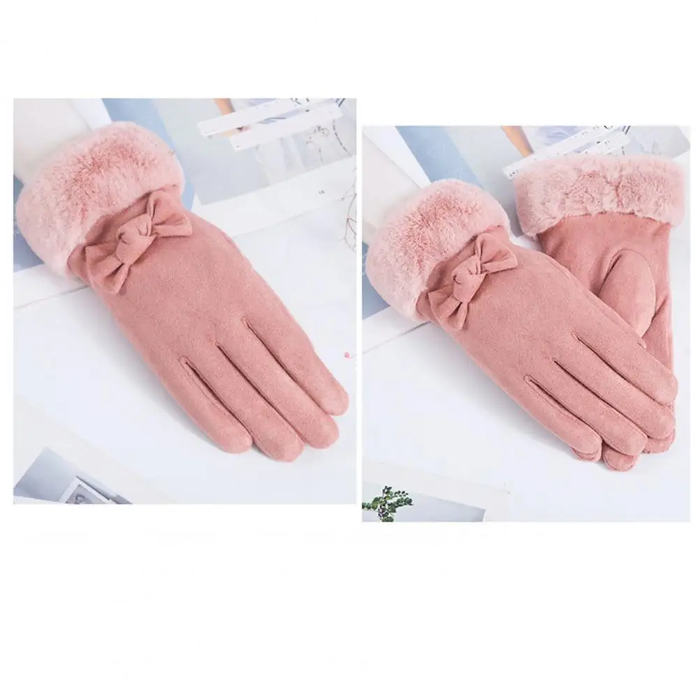 

Замшевые перчатки женские осенне-зимние утолщенные бархатные спортивные перчатки с пальцами теплые перчатки для езды на мотоцикле