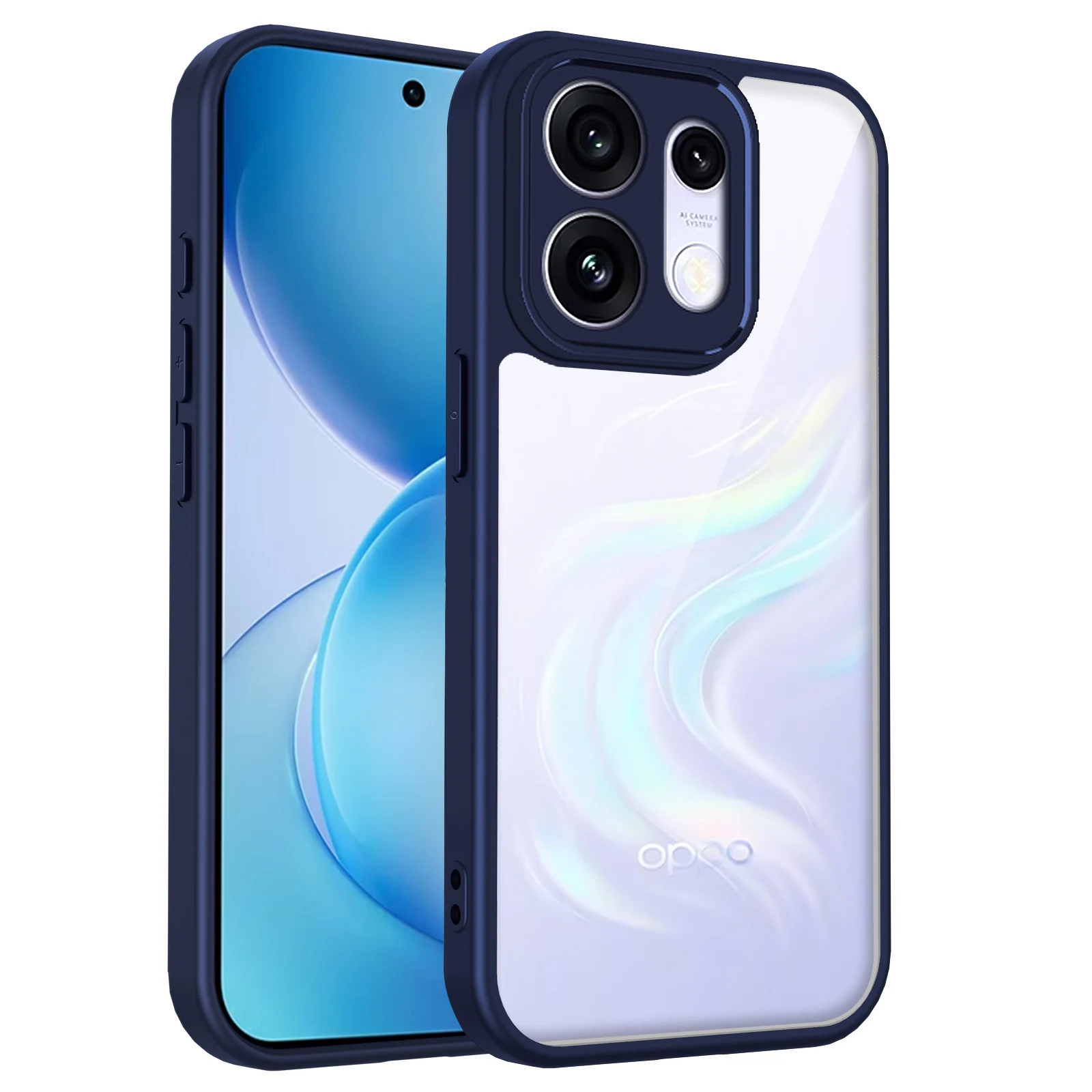Luxury Transparent Shockproof Bumper Case Cover