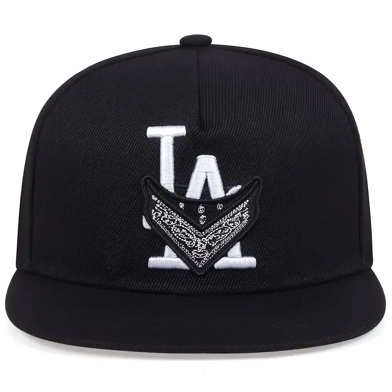 Unisex embroidered hip-hop hat outdoor adjustable casual baseball cap street personality style hip-hop hat leisure sun baseball cap