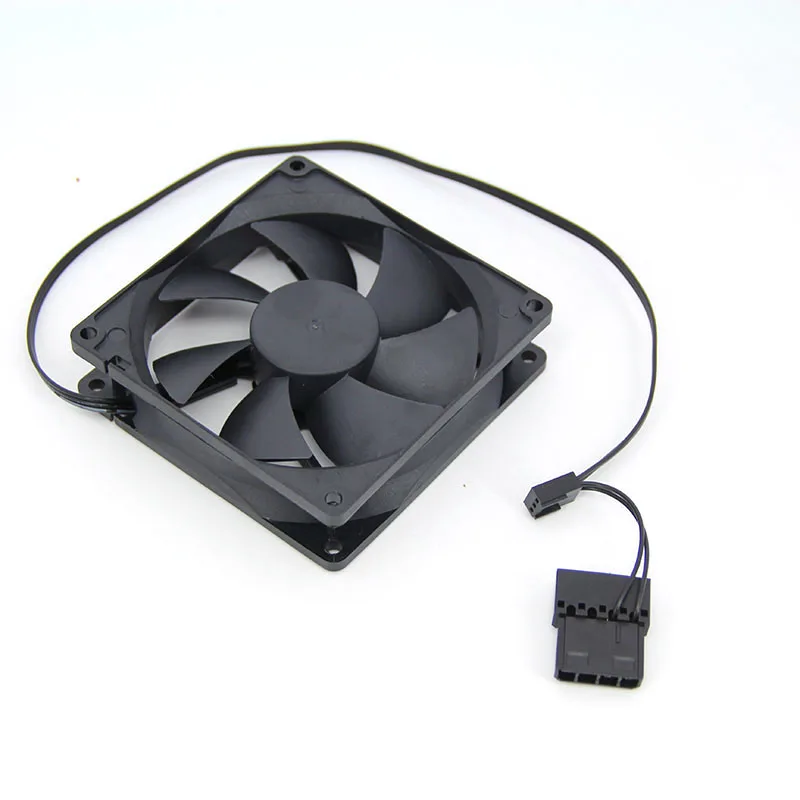 Cooling Fan 80mm 90mm 120mm 8cm 8025 DC 12v 3pin 4pin Brushless Computer Cooling Fan for Computer Case GPU CPU Cooler Radiator