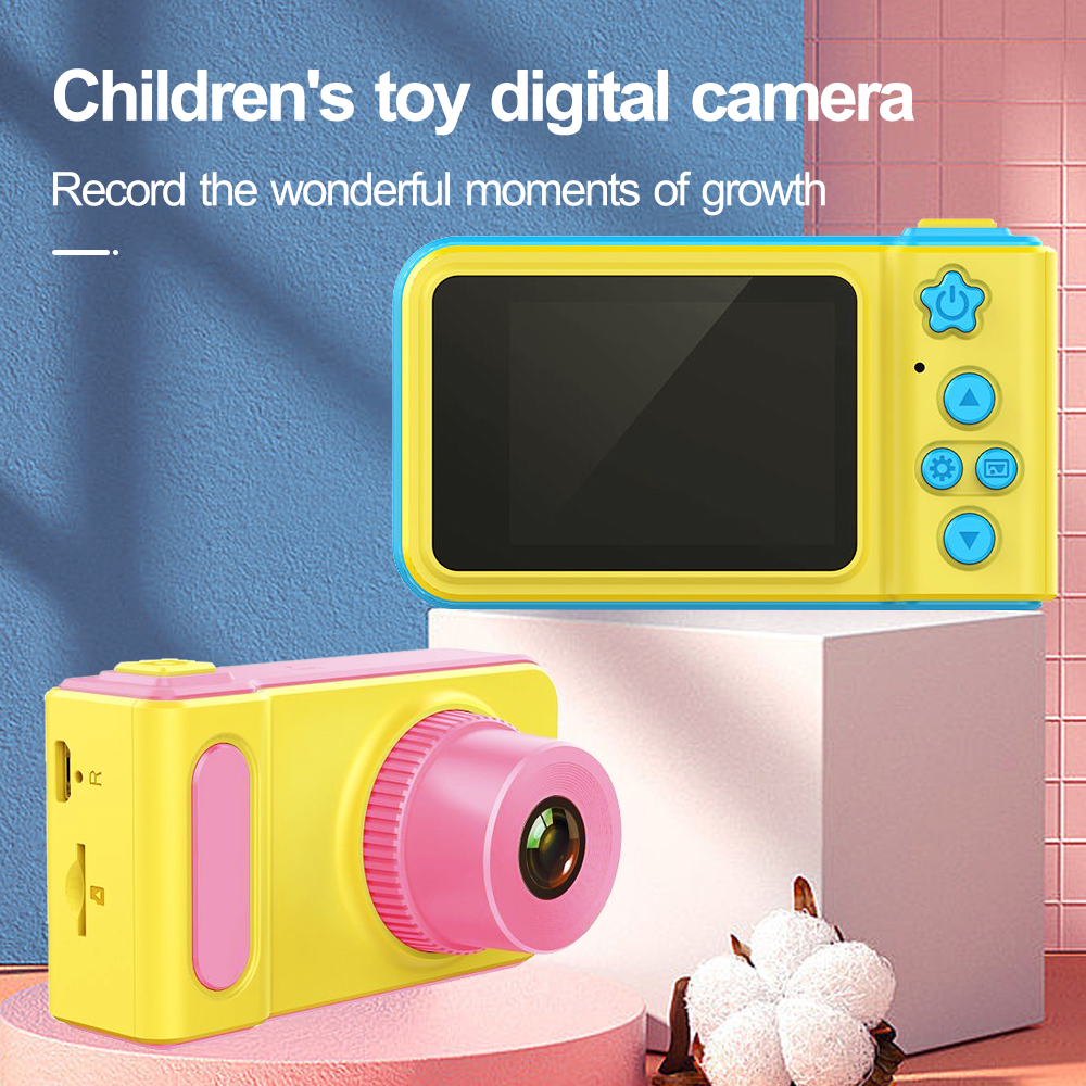 Baby cameraHD 2.0 Inches Screen 8.0MP Kids Video Digital Cameras Boy girl Christmas gift Shockproof Children Selfie Toy Cameraã