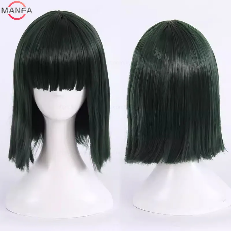 ボブ Fubuki Cosplay Wig Girls Heat Resistant Synthetic Hair Deep