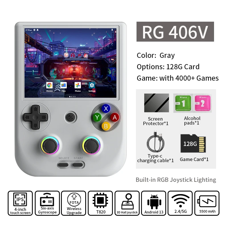 ANBERNIC RG 406V Handheld Game Console 4