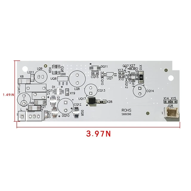 Replacement W10515057 Refrigerator LED Board for Whirlpool / Maytag