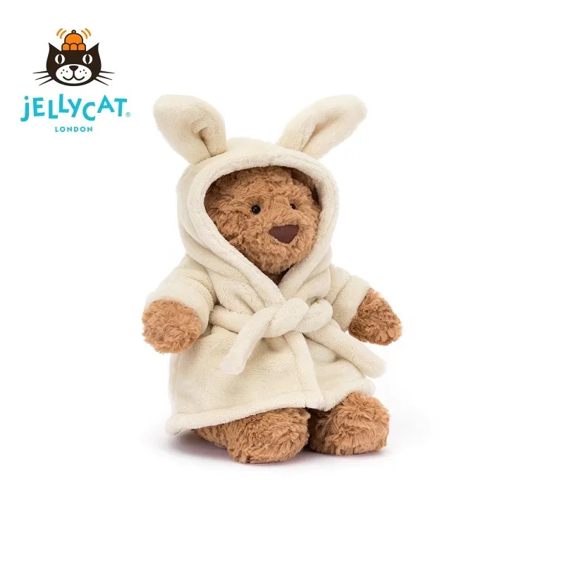 Jellycat Bear Bartholomew Ours – Eggplant 32 cm