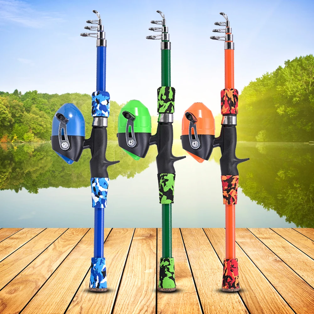 Children Fishing Rods Telescopic Fishing Pole Rod Mini Ultra-light  Breaking-resistance Outdoor Accessories for Stream Freshwater - AliExpress