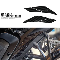 For BMW R1300GS R 1300 GS Triple Black 2023 2024 Motorcycle Protective Frame Gel Resin Protective Sticker